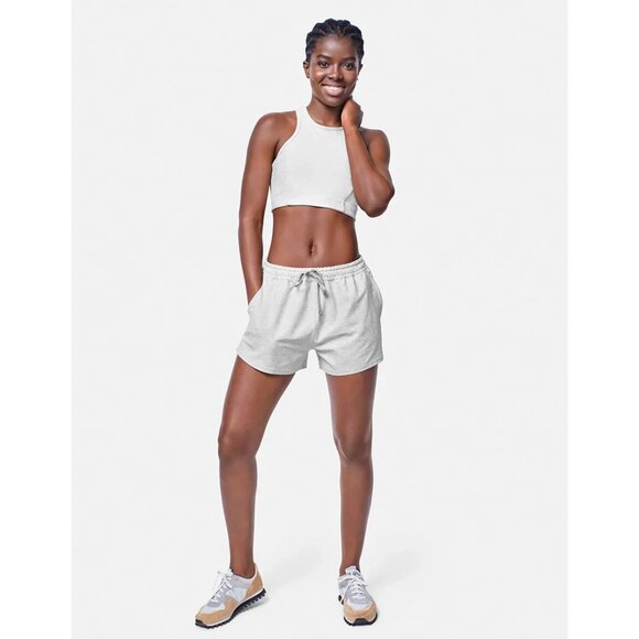 Outdoor Voices Sunday Short ~ Light Gray ~ Medium ~ EUC - Picture 2 of 10